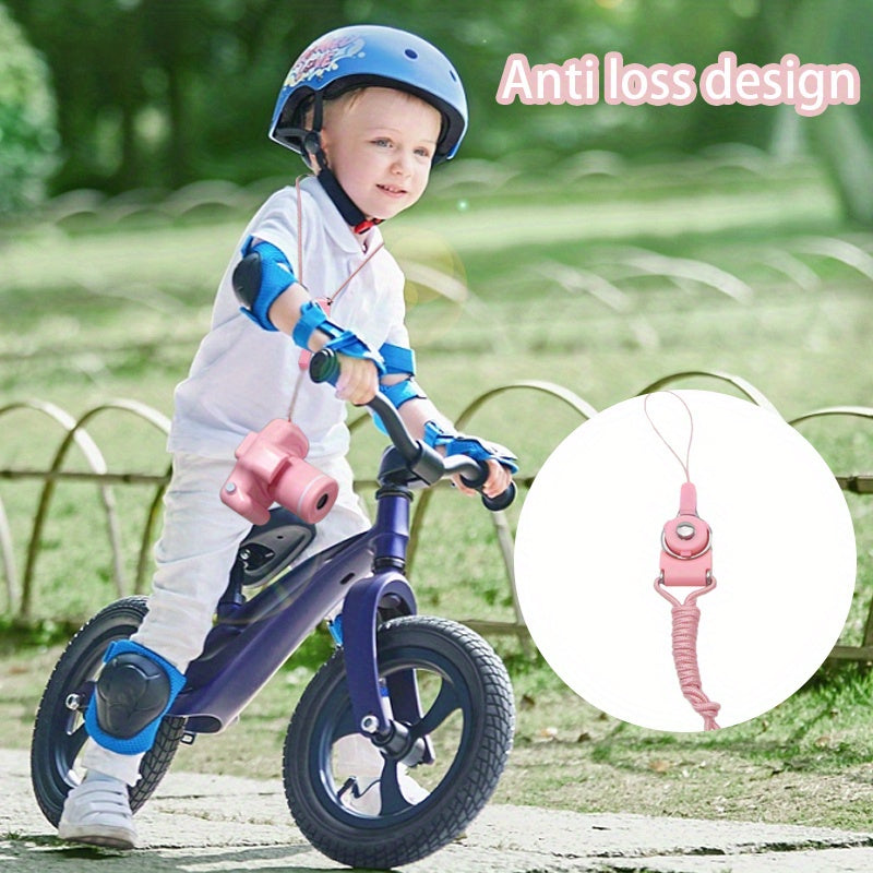 HD Youngsters' Digital Camera with Long Lens - Perfect Gift for Boys & Girls Ages 3-12, Includes 32GB Memory Card, Available in Pink/Purple/Blue/Black