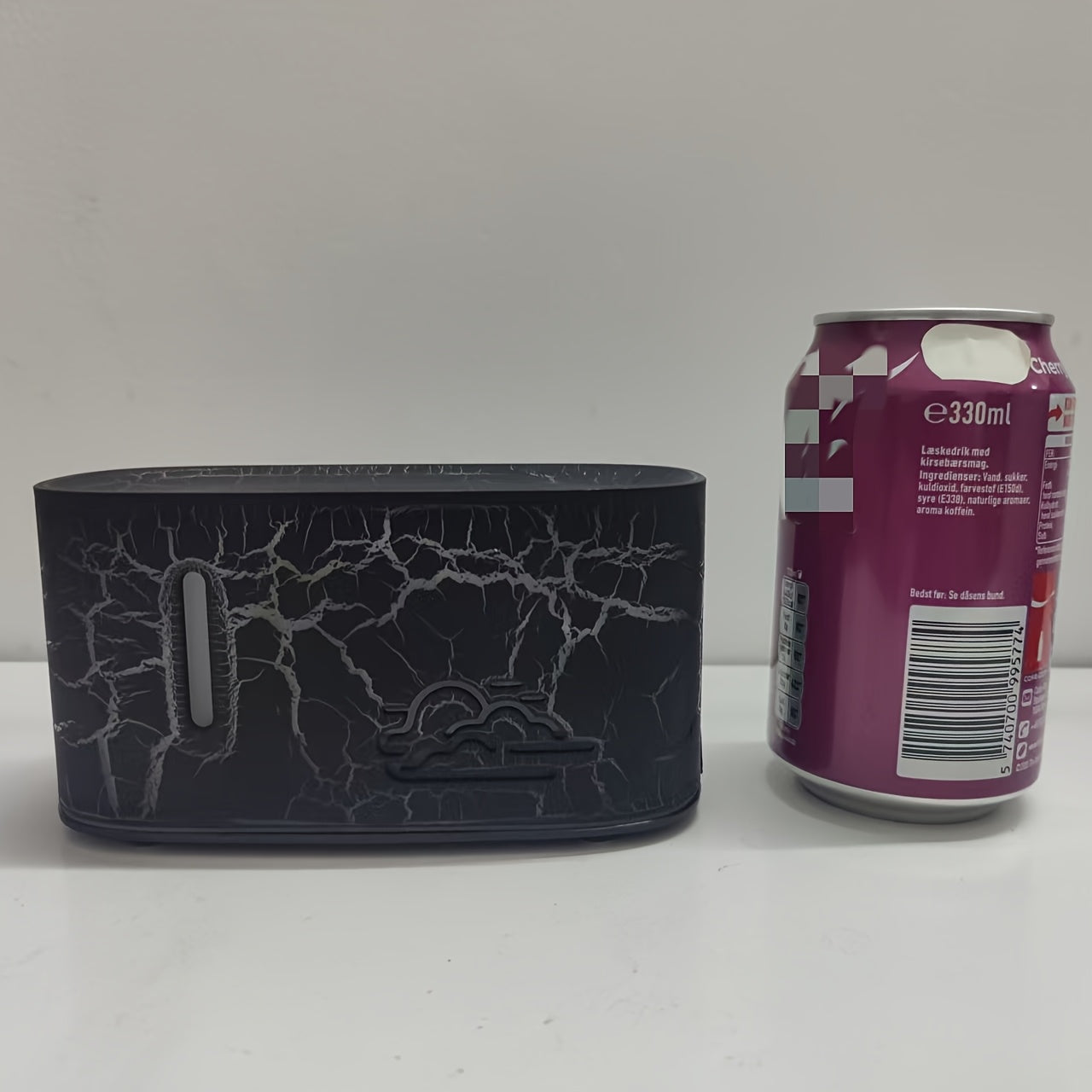 1pc Long Strip Wood Grain Cracked Aromatherapy Humidifier, 160ml Colorful Gradient Atmosphere Light, Silent and Compact Portable for Bedroom Office School Air-conditioned Room, No Battery Included, USB Plug-in Use