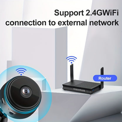 Wireless Security Camera | Crisp 480P Indoor Monitoring
