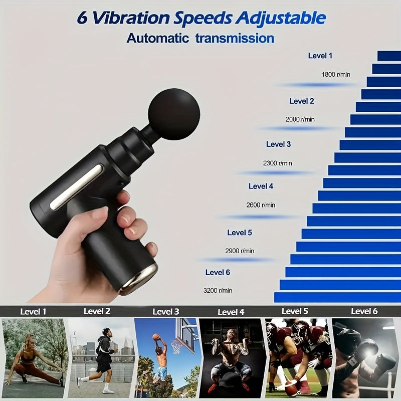 High Torque Portable Deep Tissue Massage Gun