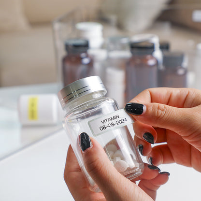 Mini Label Printer Self-Adhesive Labels, Portable Label Printer, P31S&P21&PM220 Combination of Different Designs, No Ink or Toner Required, Wireless Connectivity, For iOS and Android, For Home, Office and School, For Storage