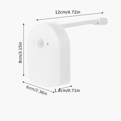 1/2pcs 16 Colors Human Motion Sensor Toilet Seat Light Inside Toilet Bathroom Night Light for Toilet Bowl Gift, Adjustable Human Motion Sensing Toilet Seat Light, Motion Sensing Toilet Night Light, Suitable for Bathrooms