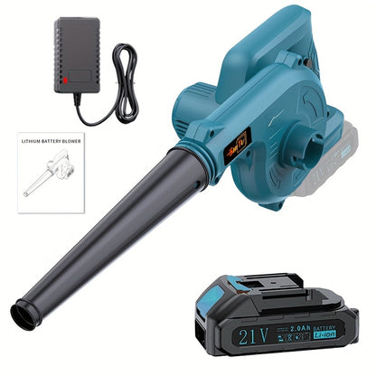 2025 New Handheld Wireless Leaf Blower, Equipped with Battery And Charger for Cleaning Courtyards, Yards, Workplaces, Lawn Care, Leaf Blowing, And Snow Blowing on Sidewalks