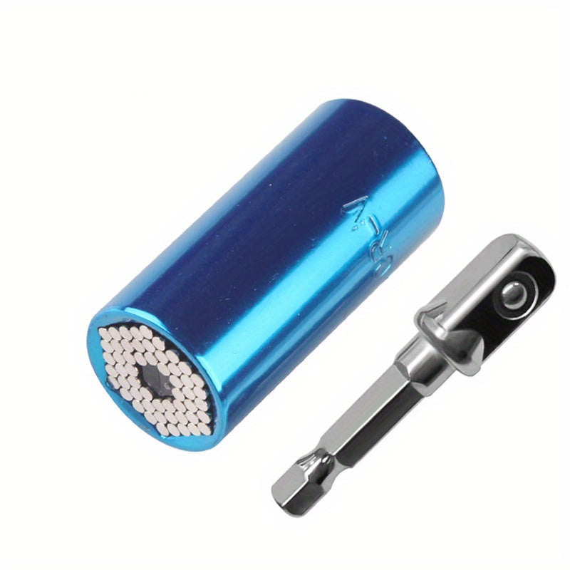 1 Set, Universal Torque Wrench 7-19mm Hexagonal Multi-functional Universal Socket