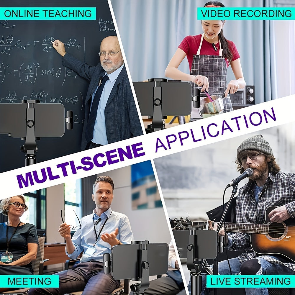 Feng Yang Wireless Lavalier Microphone, Plug and Play, Type C Phone Compatible