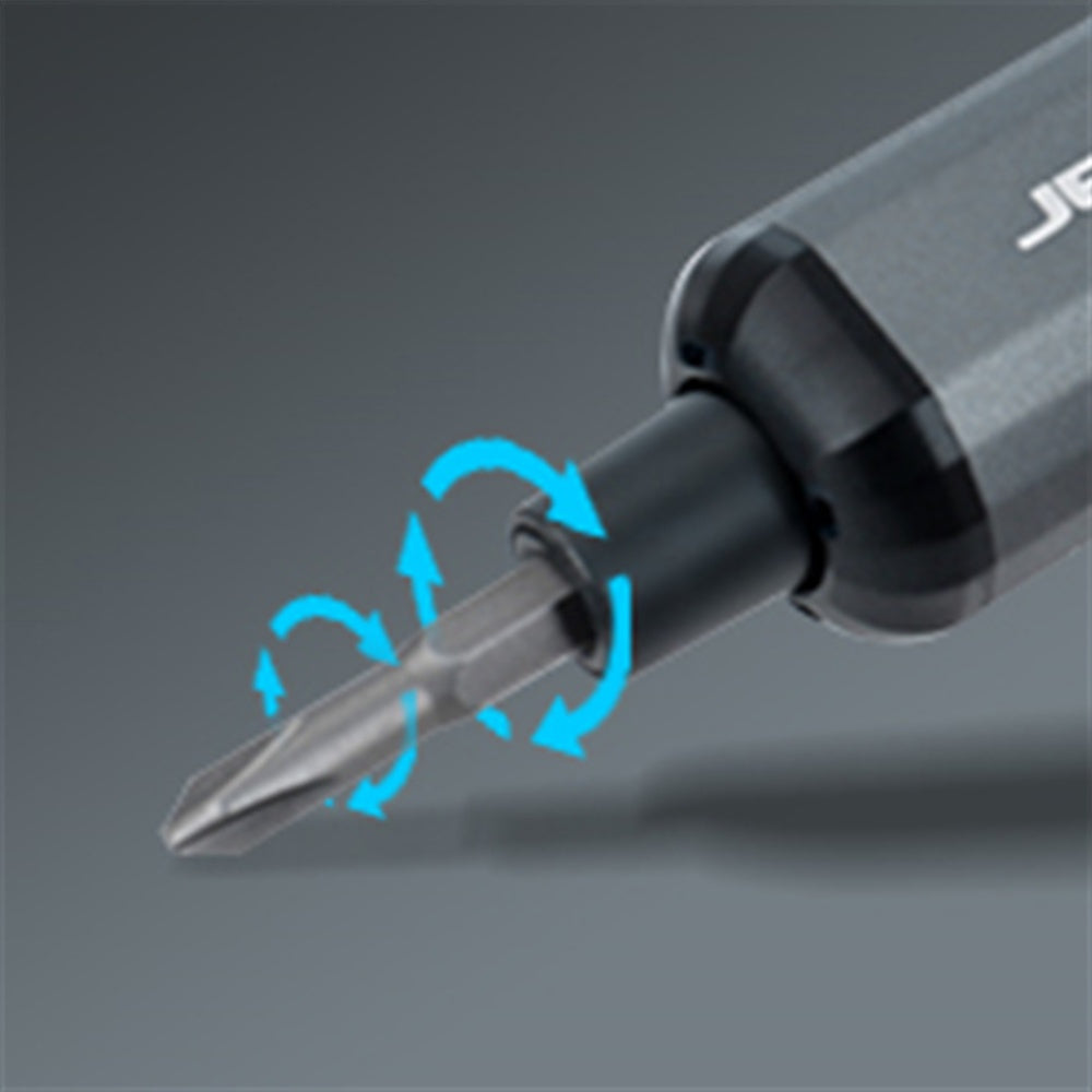 JENABOM 68 In 1 Precision Screwdriver Set Rechargeable Cordless Electric Screwdriver Set Magnetic Screwdriver Head Fast Charging with LED Light