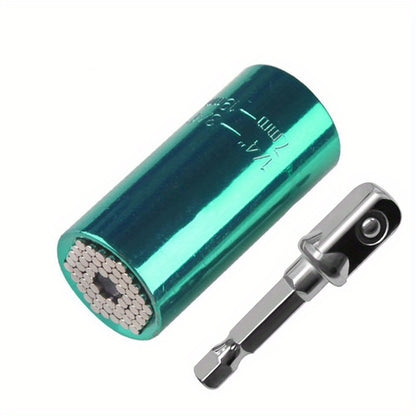 1 Set, Universal Torque Wrench 7-19mm Hexagonal Multi-functional Universal Socket