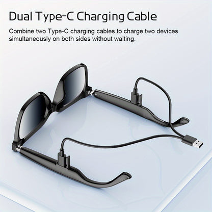 Smart Wireless Glasses 2in 1 Earphone, Wireless Stereo Headset