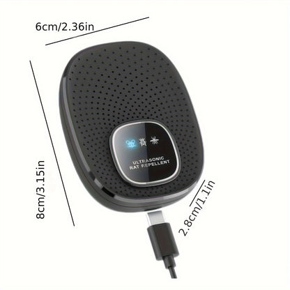 Home Smart Electronic Cat Mouse Repellent, Smart Soundwave technology for Mice, Silent and No Disturbance, Safe and Reliable, Hotel Smart Mouse Repellent, Soundwave technology Pest Control