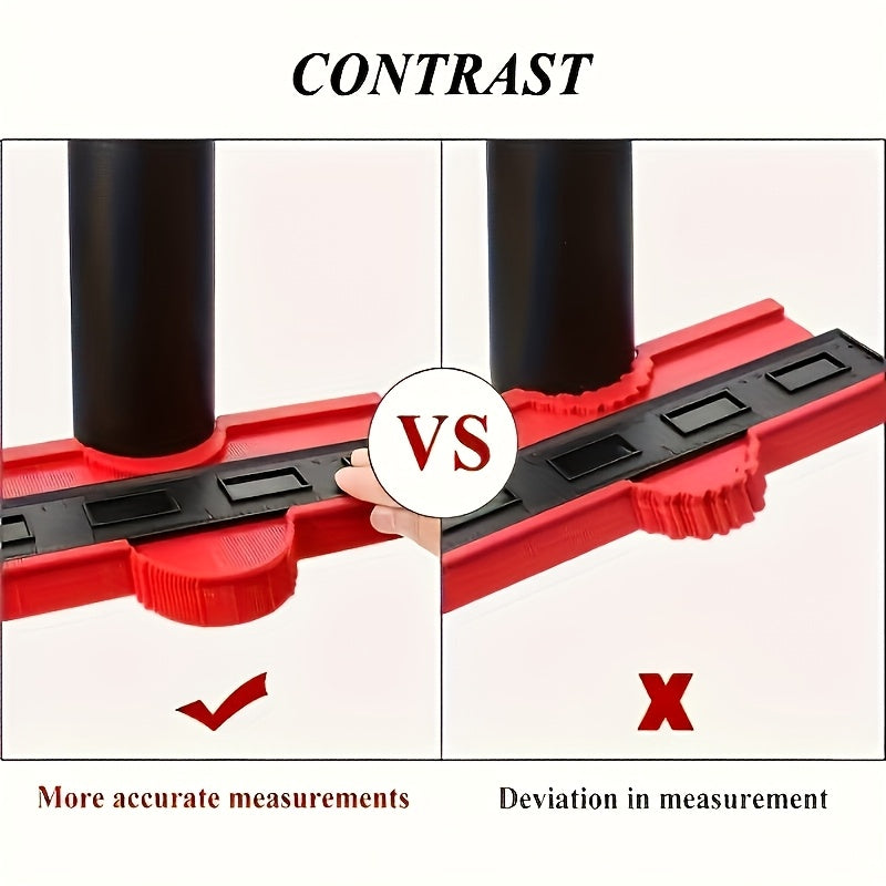 A Plastic Contour Measuring Instrument That Can Be Transformed At Will, Which Is Convenient for Measuring Shapes At Various Angles, Can Be Stretched And Retracted At Will, And Can Be Reused
