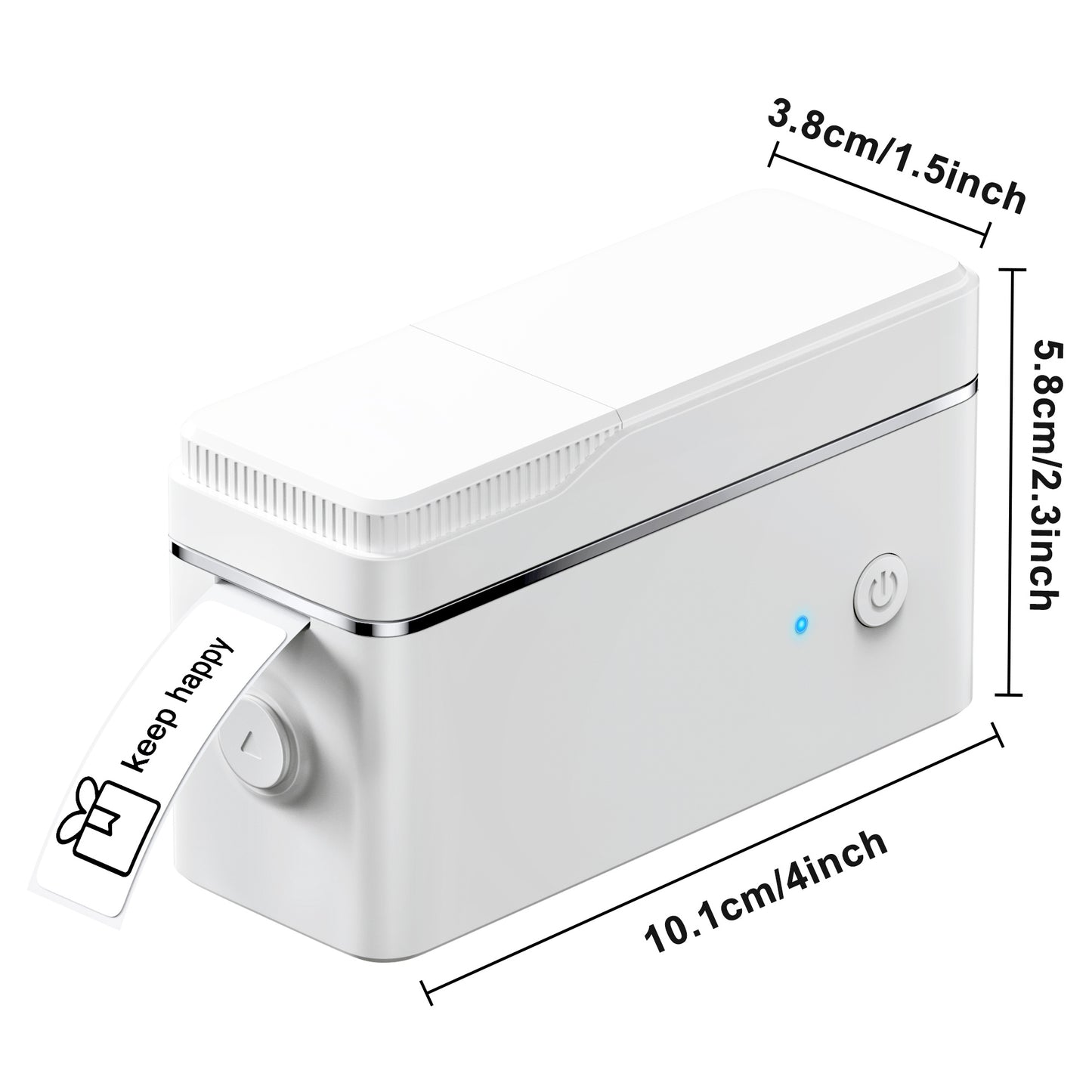 Mini Label Printer Self-Adhesive Labels, Portable Label Printer, P31S&P21&PM220 Combination of Different Designs, No Ink or Toner Required, Wireless Connectivity, For iOS and Android, For Home, Office and School, For Storage