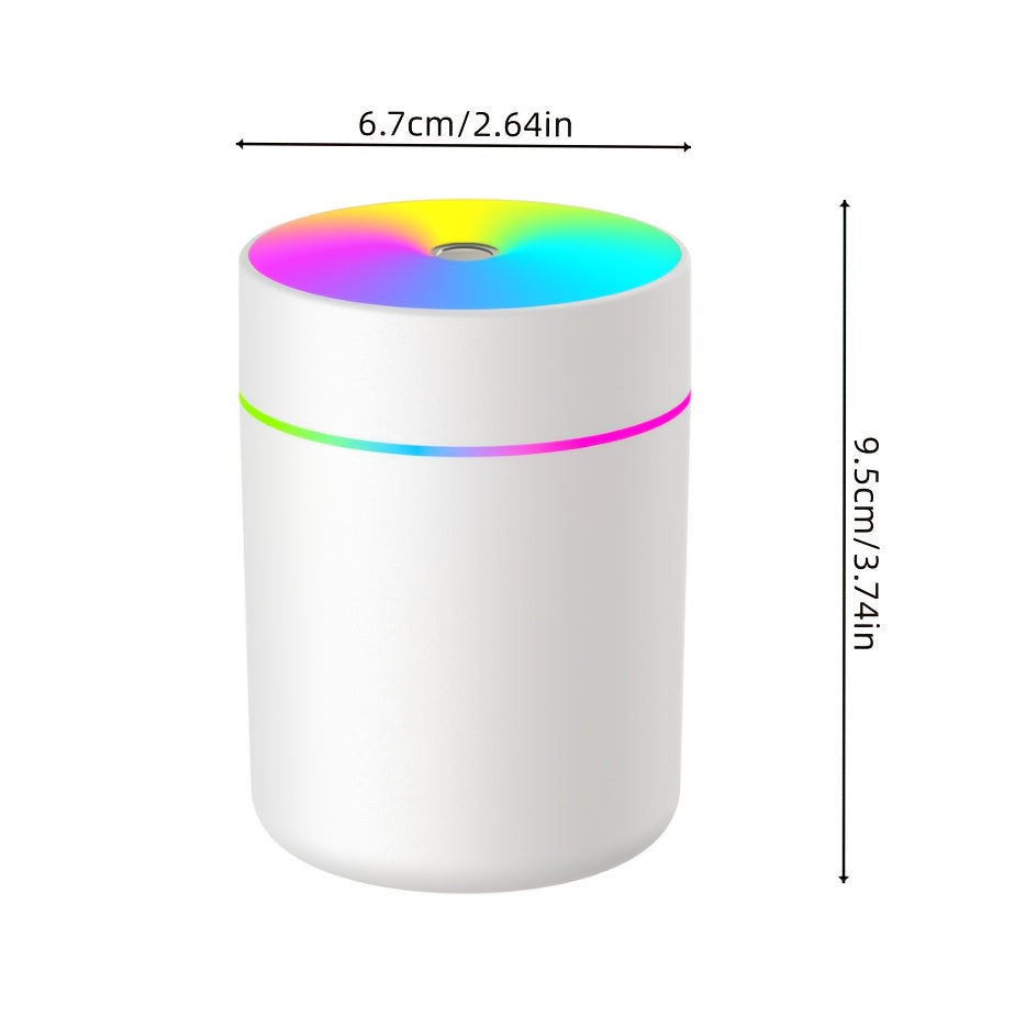 A New Model of a Colorful Light USB Humidifier And Aroma Diffuser