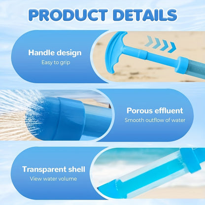 1pc fireworks water sprayer, 2025 new fireworks water jump, romantic fireworks photography props, fireworks style high pressure water sprayer, suitable for evening party games, pool party photo props