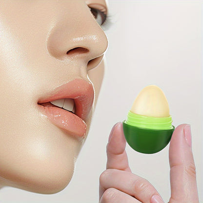 J-Lip Hydrating Lip Balm - 3 Scents Available, Nourishing & Moisturizing for Dry Lips, Combination Skin, Portable Design with Peach, Lemon & Green Ingredients, Compact & Travel-Friendly