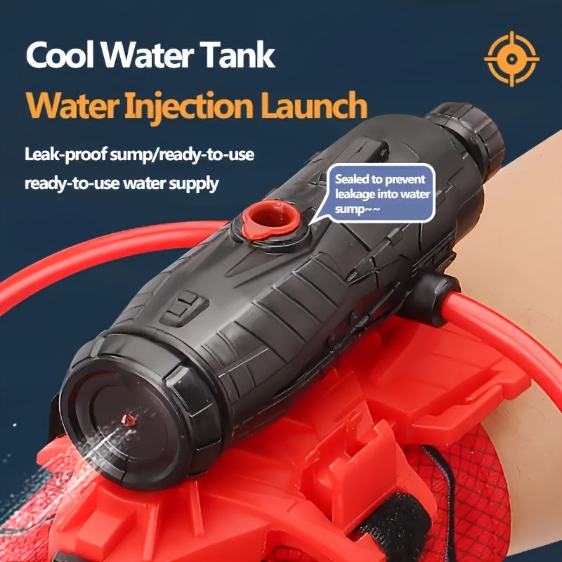 Spider Gloves Wrist Water Gun Set - Perfect for Youngsters' Outdoor Fun, Halloween & Christmas Gifts