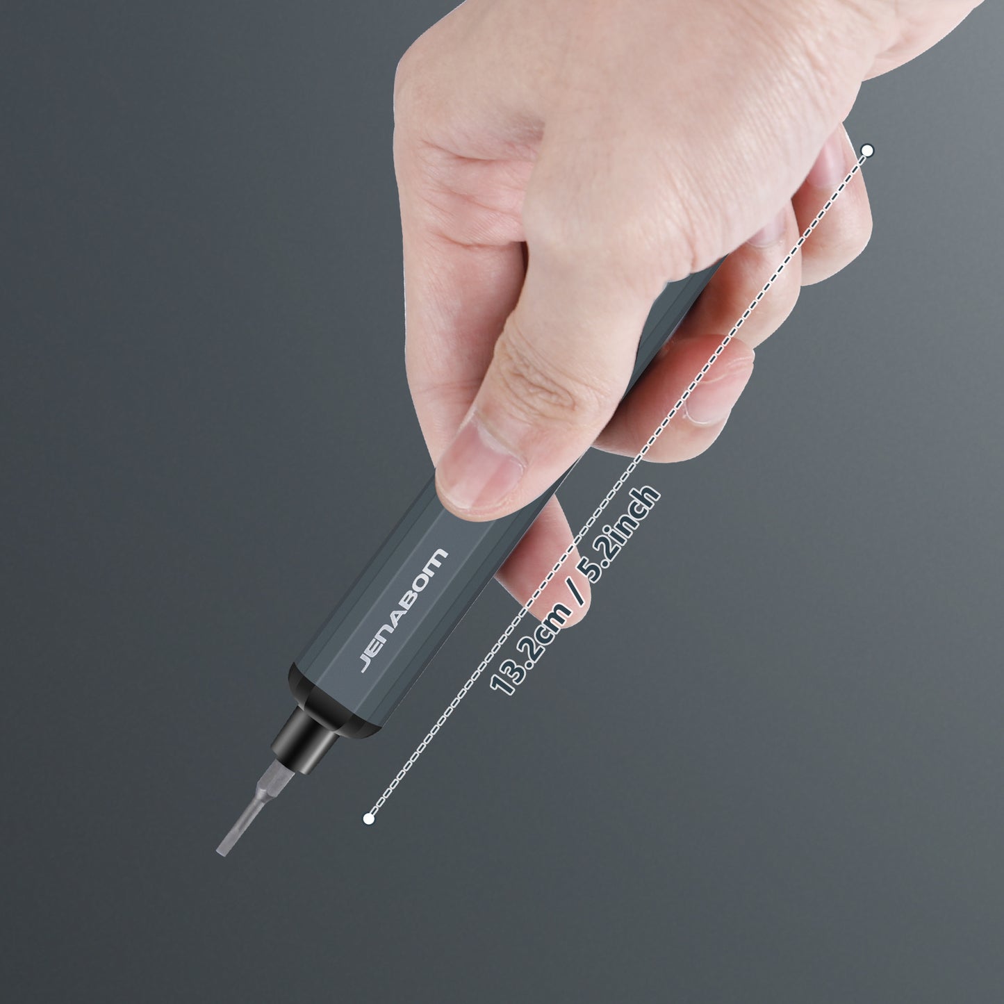 JENABOM 68 In 1 Precision Screwdriver Set Rechargeable Cordless Electric Screwdriver Set Magnetic Screwdriver Head Fast Charging with LED Light