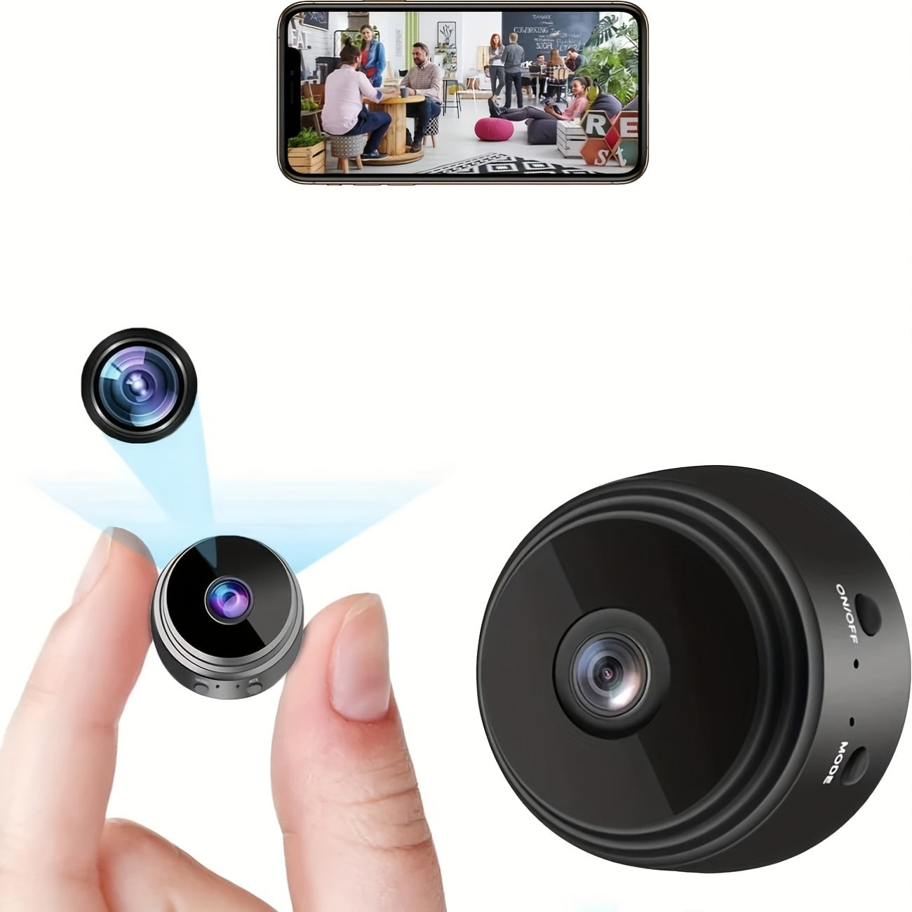 Ourlife Camera, High-Definition Camera, Rechargeable