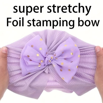 Set of 11 Baby Girl Caps with Disc Flower Newborn Toddler Caps Hats Baby Kids Knot Turban Headband Cap