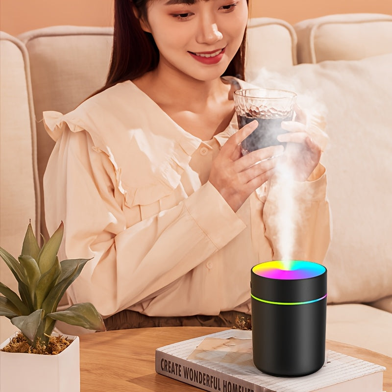 A New Model of a Colorful Light USB Humidifier And Aroma Diffuser