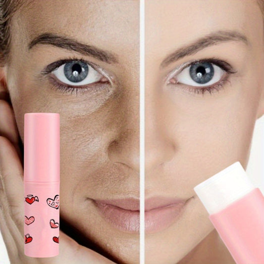 Visible Pore Face Primer - Long-Lasting Matte Foundation Oil Control Primer Stick, Korean Cosmetic Formula for Natural Coverage, Moisturizing & Blemish Concealing, Sleek Packaging, Korean Skincare